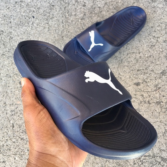 PUMA DIVECATE SLIDE DARK NAVY BLUE - Picture 6 of 6